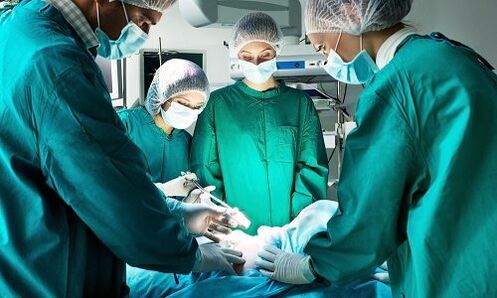 Operation bei Krampfadern an den Beinen